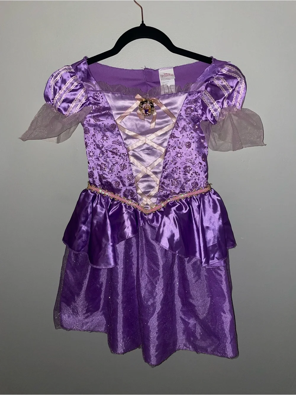 Disney Princess rapunzel purple dress costume halloween 4 - 6 years